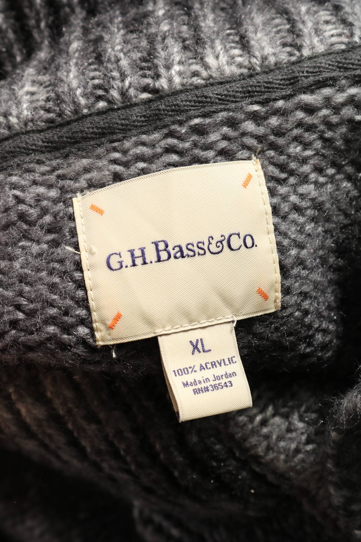 Пуловер с поло яка G.H.BASS & CO3