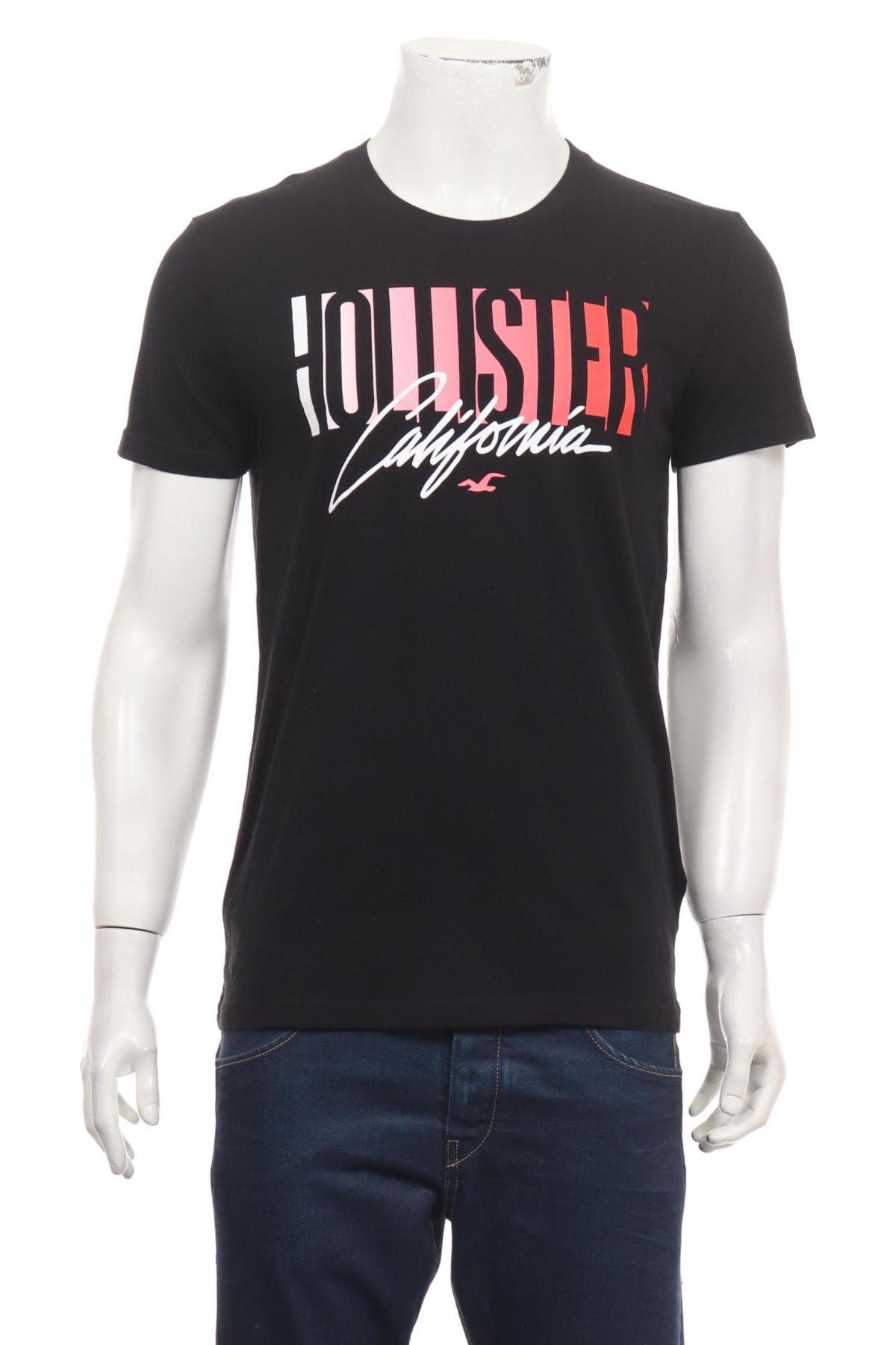 Тениска с щампа HOLLISTER1
