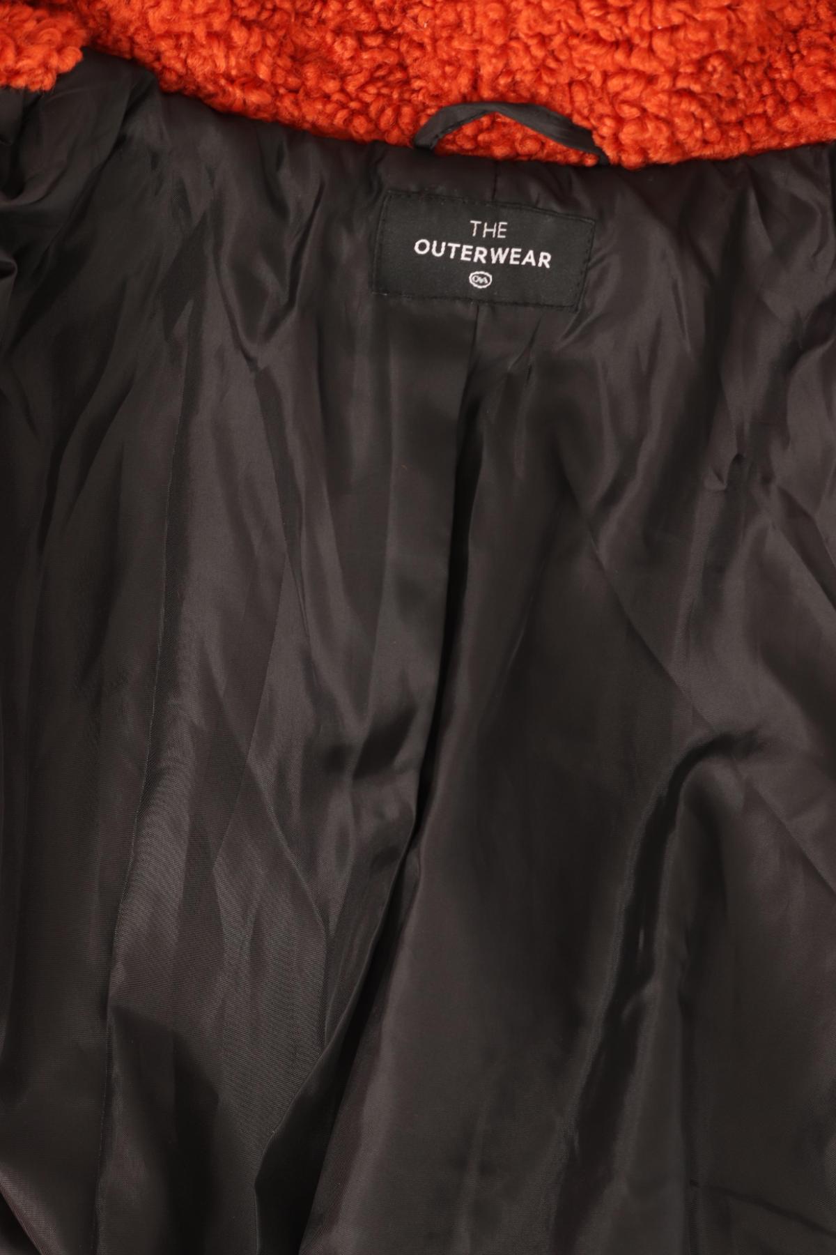 Палто с косъм THE OUTERWEAR3