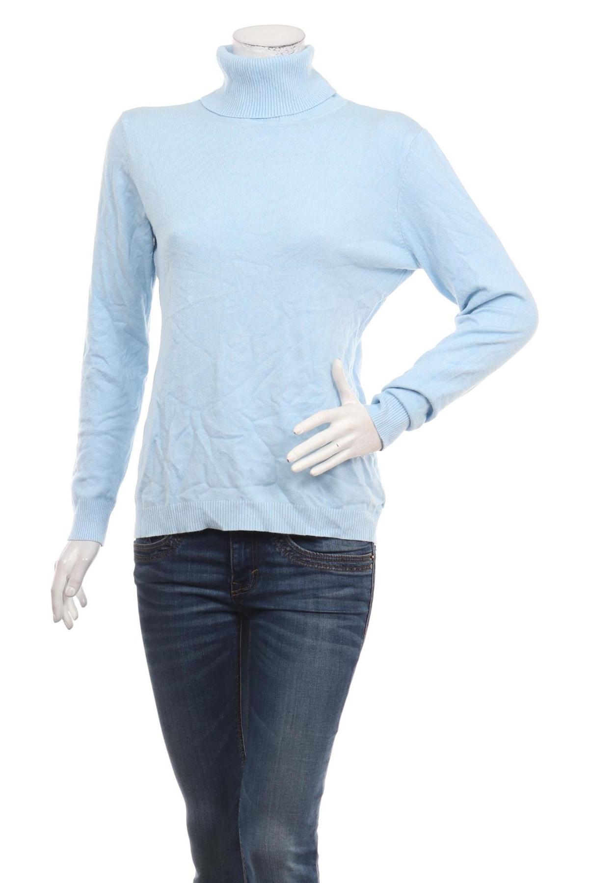 Пуловер с поло яка NO NAME1