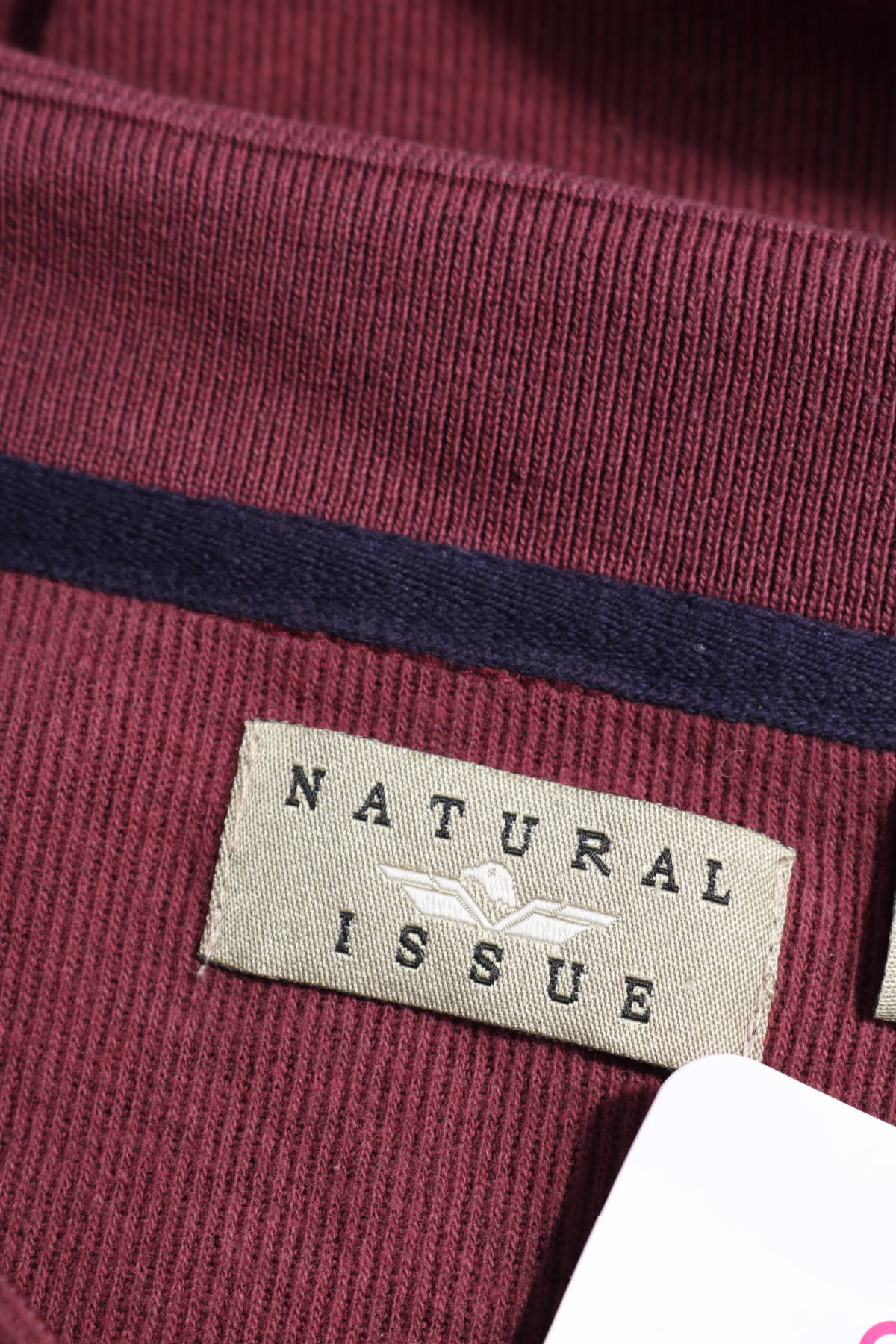 Блуза с поло яка NATURAL ISSUE3