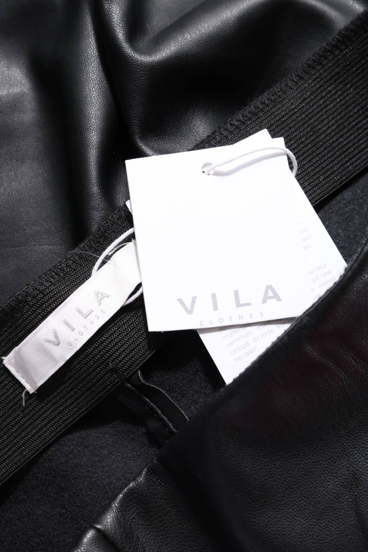 Кожен панталон VILA3