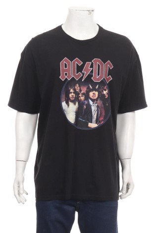 Тениска с щампа AC DC