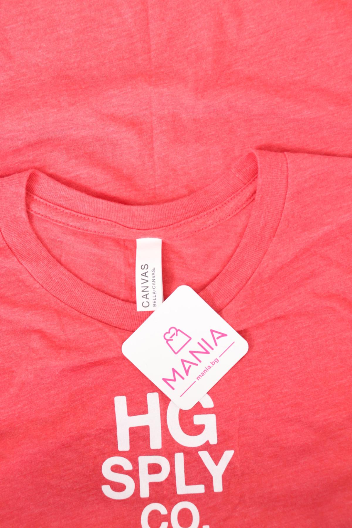 Тениска с щампа CANVAS3