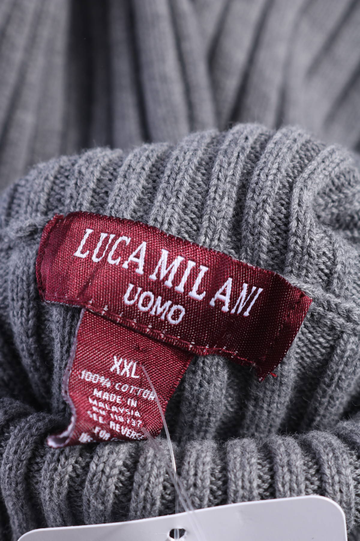 Пуловер с поло яка LUCA MILANI3