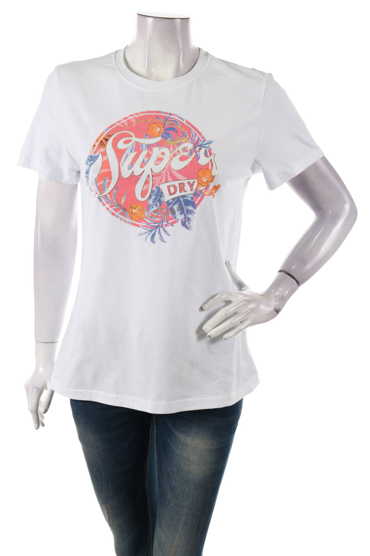 Тениска с щампа SUPERDRY1