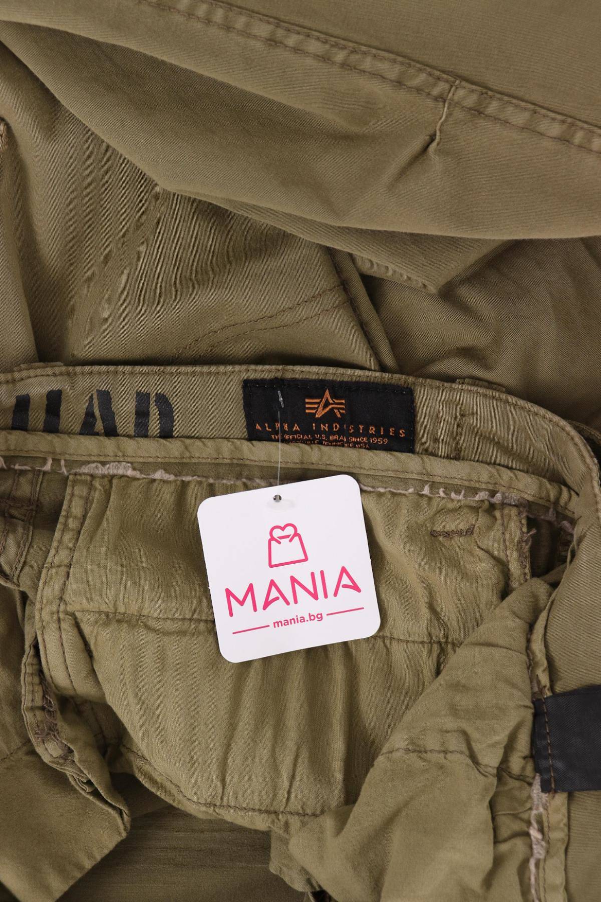 Спортен панталон ALPHA INDUSTRIES4 - Mania Спортен панталон ALPHA INDUSTRIES4