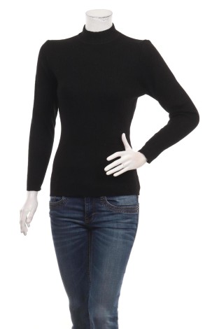 Пуловер с поло яка NO NAME