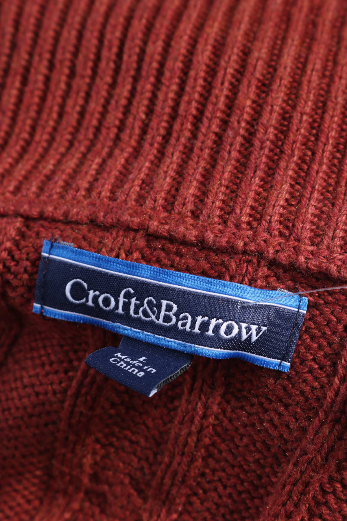 Пуловер с поло яка CROFT & BARROW3