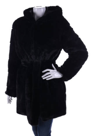 Палто с косъм Jacqueline De Yong - Mania Палто с косъм Jacqueline De Yong