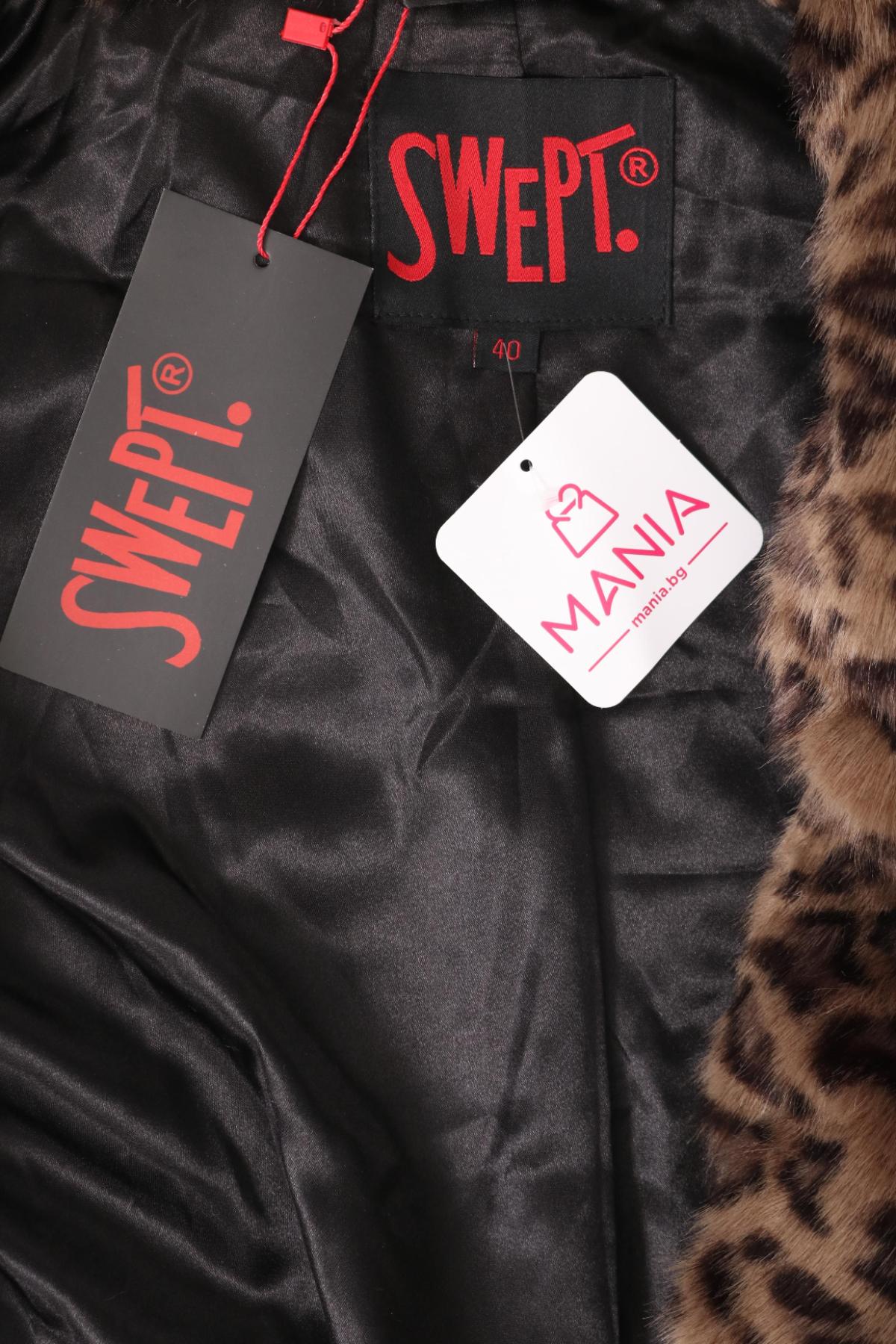 Палто с косъм SWEPT4