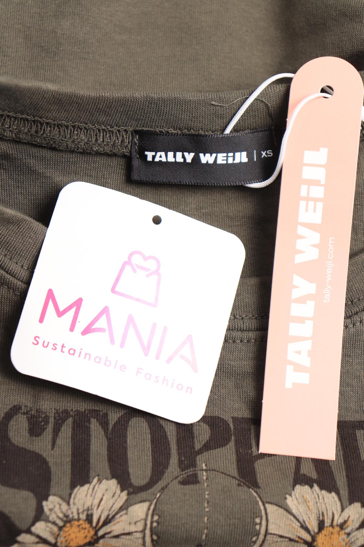 Тениска с щампа TALLY WEIJL3