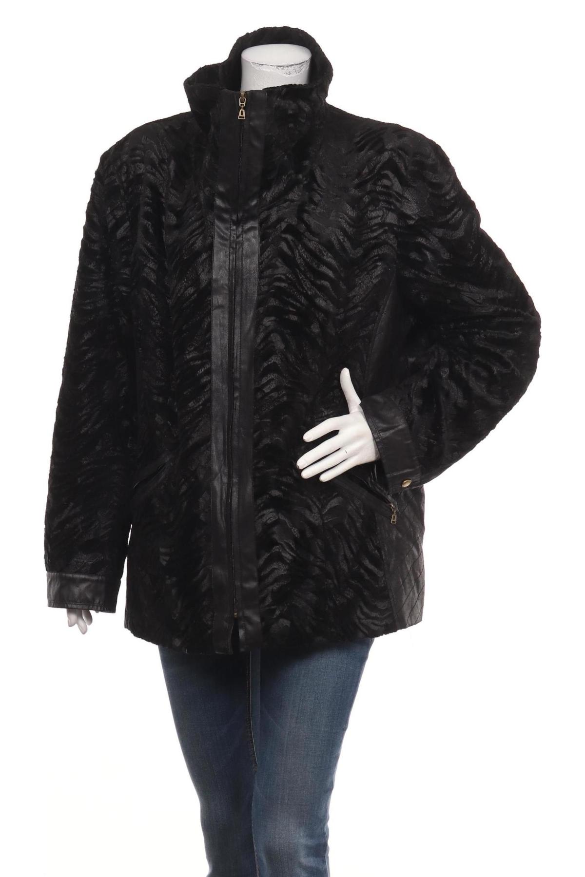 Палто с косъм GELCO1