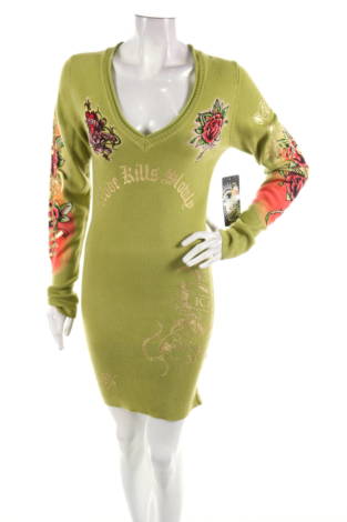 Ежедневна рокля Ed Hardy - Mania Ежедневна рокля Ed Hardy