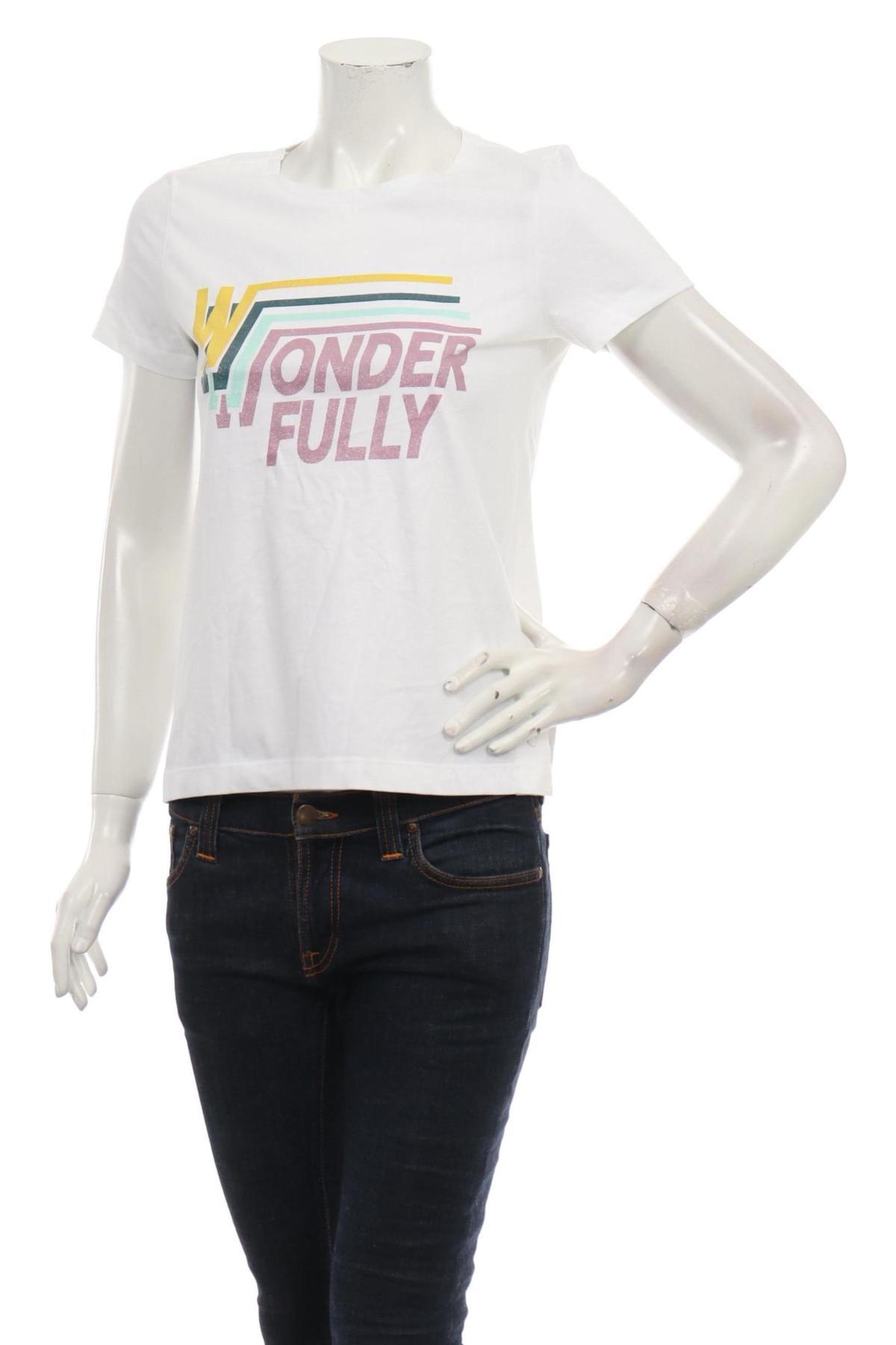 Тениска с щампа Q/S DESIGNED BY S.OLIVER1