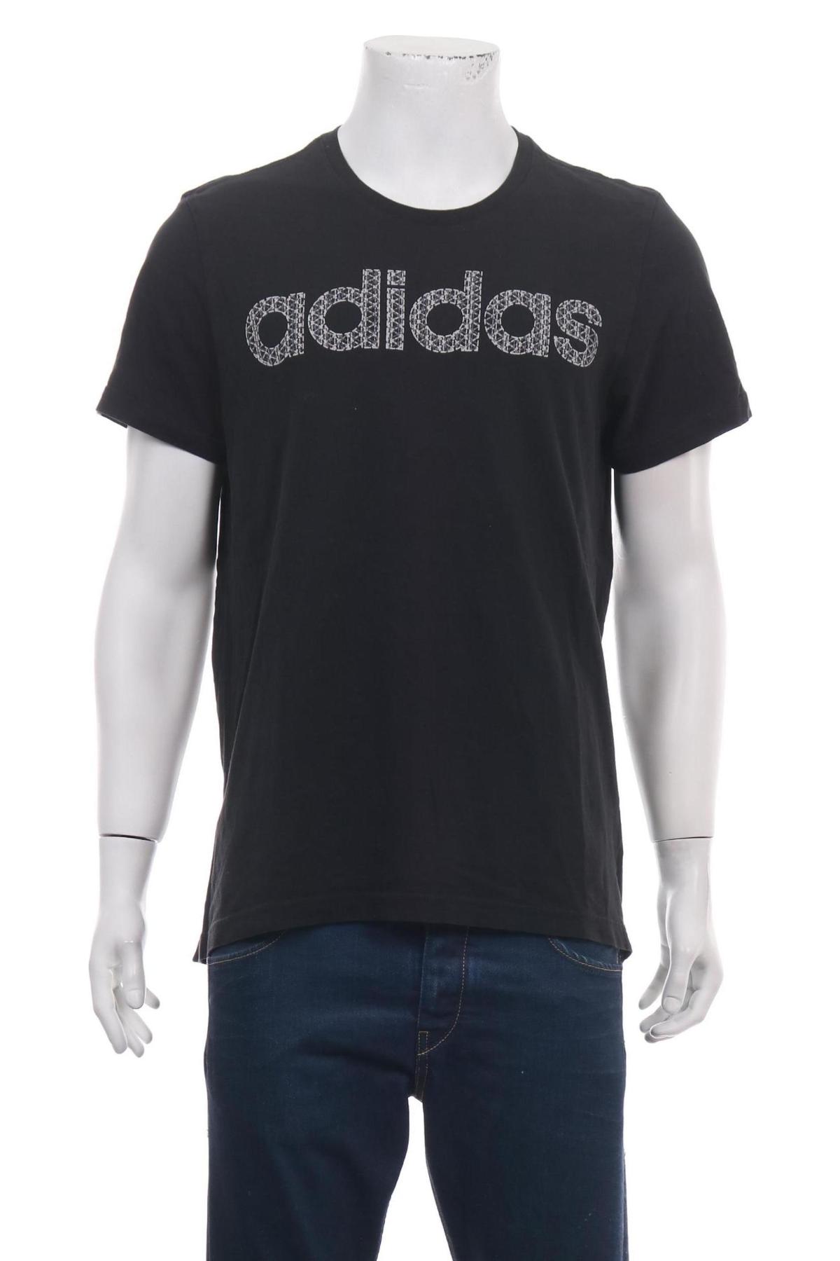 Тениска с щампа ADIDAS1