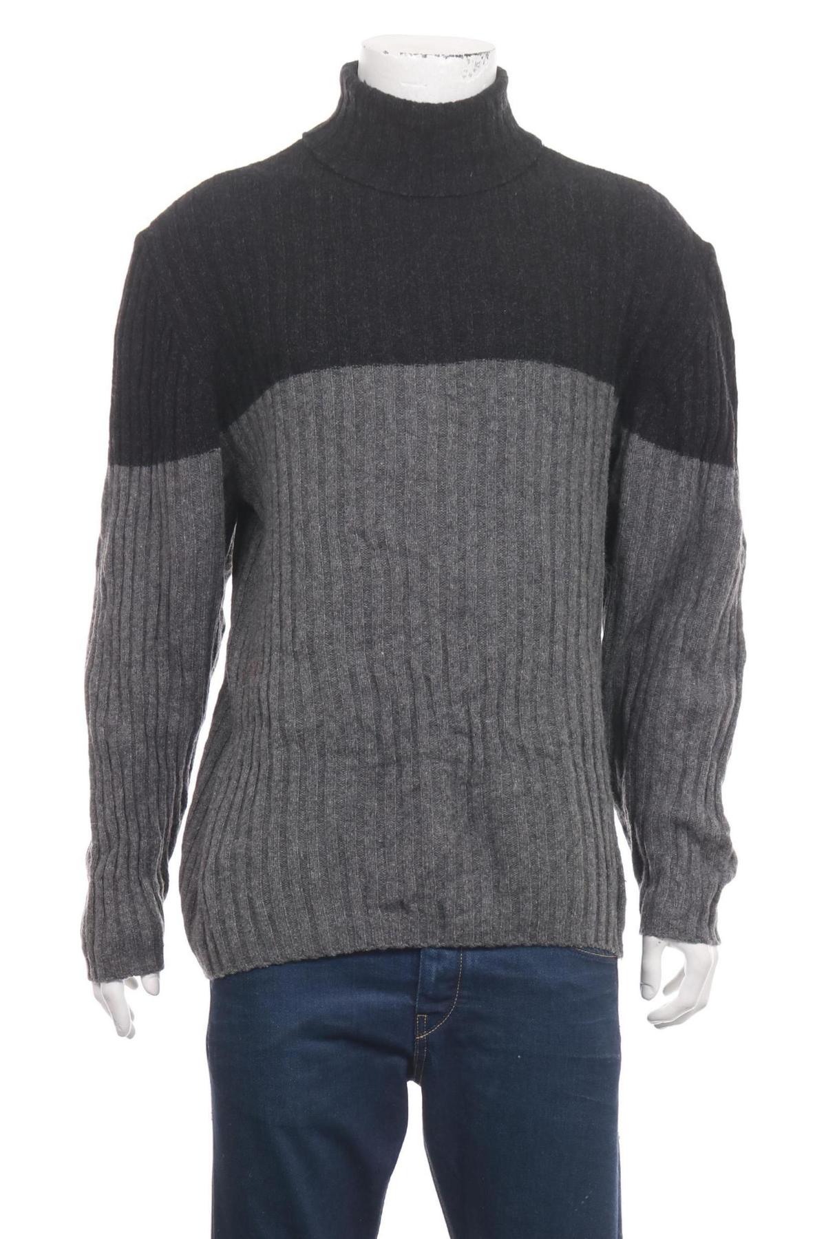 Пуловер с поло яка NO NAME1