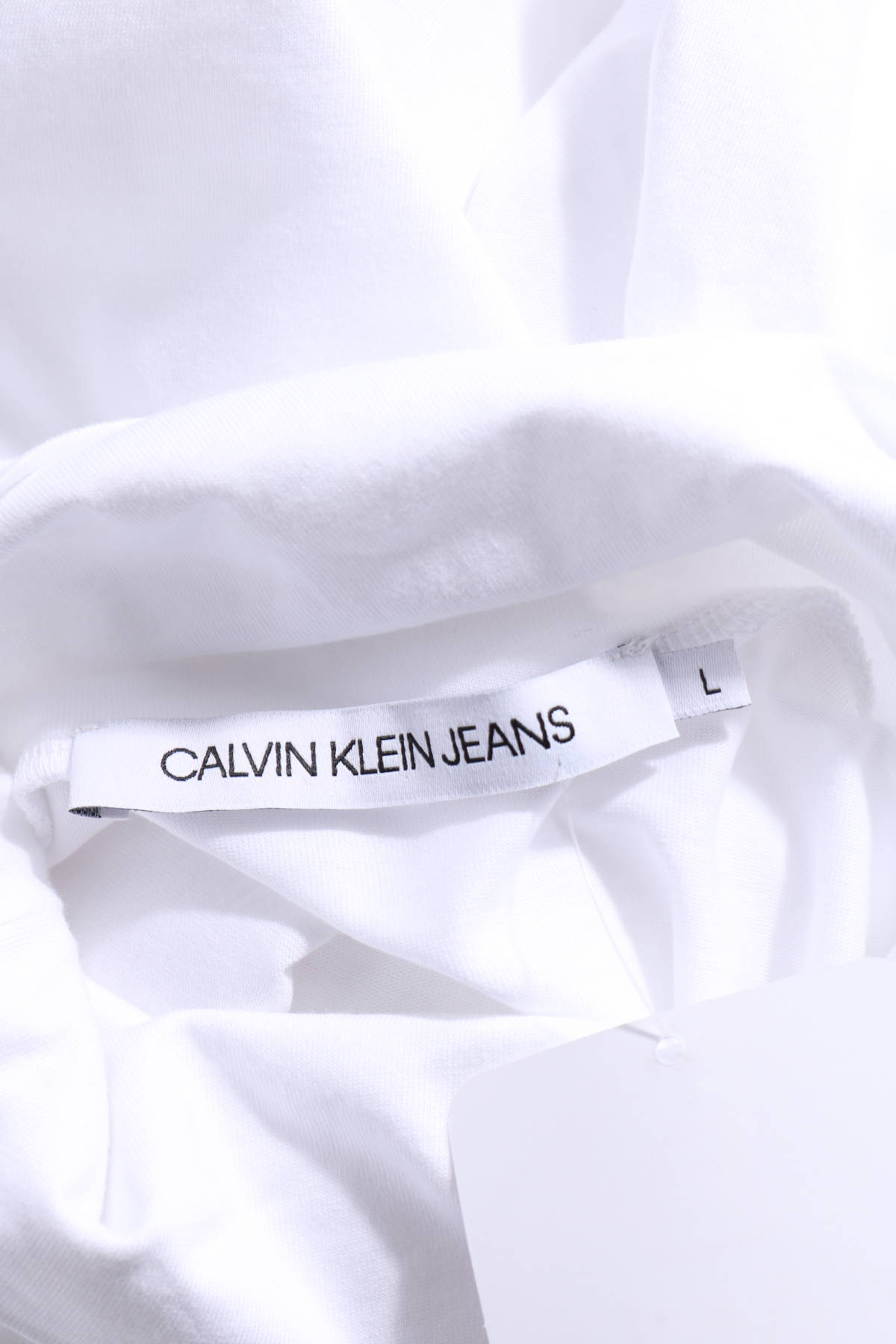 Блуза с поло яка CALVIN KLEIN JEANS3