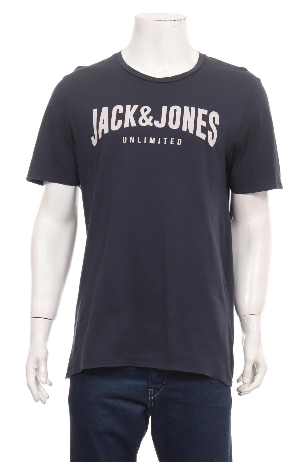 Тениска с щампа JACK & JONES1