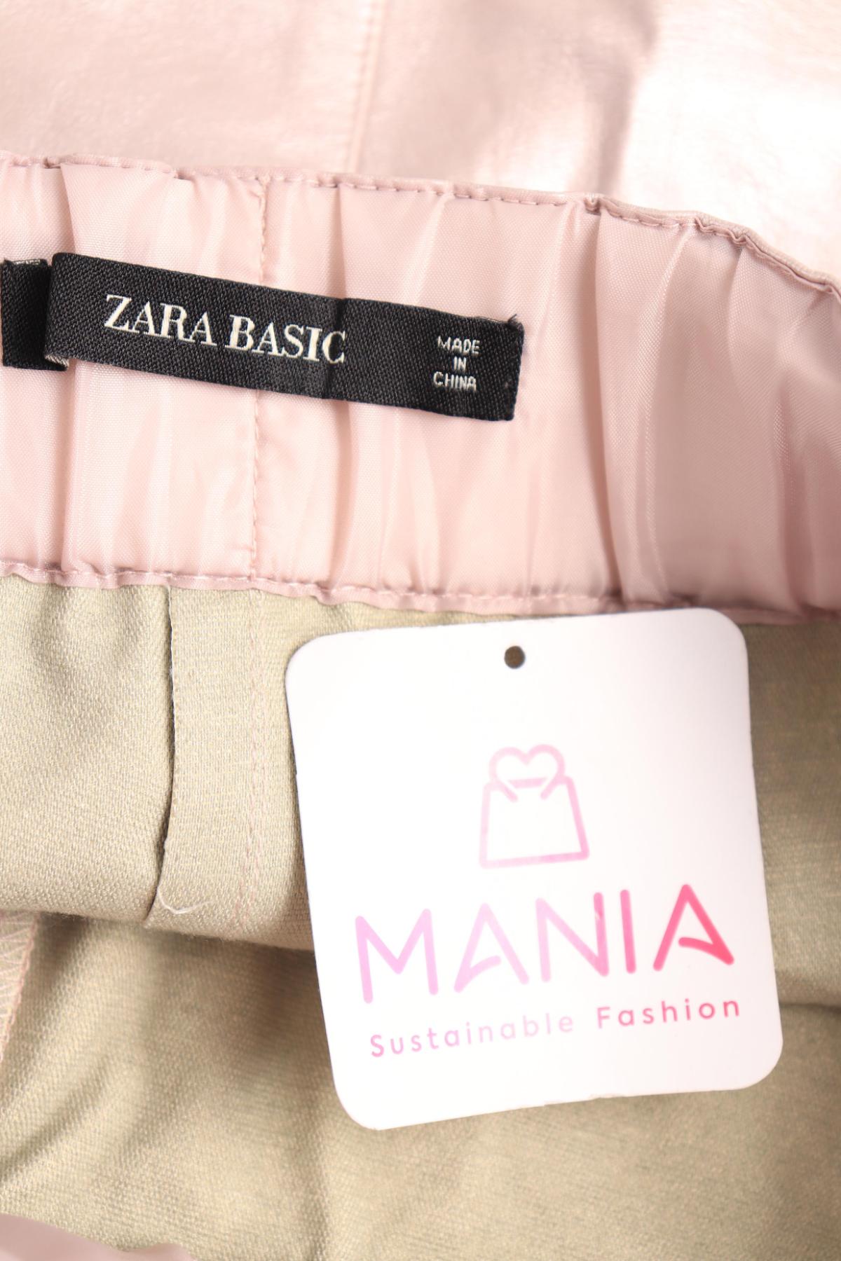 Кожена пола ZARA3