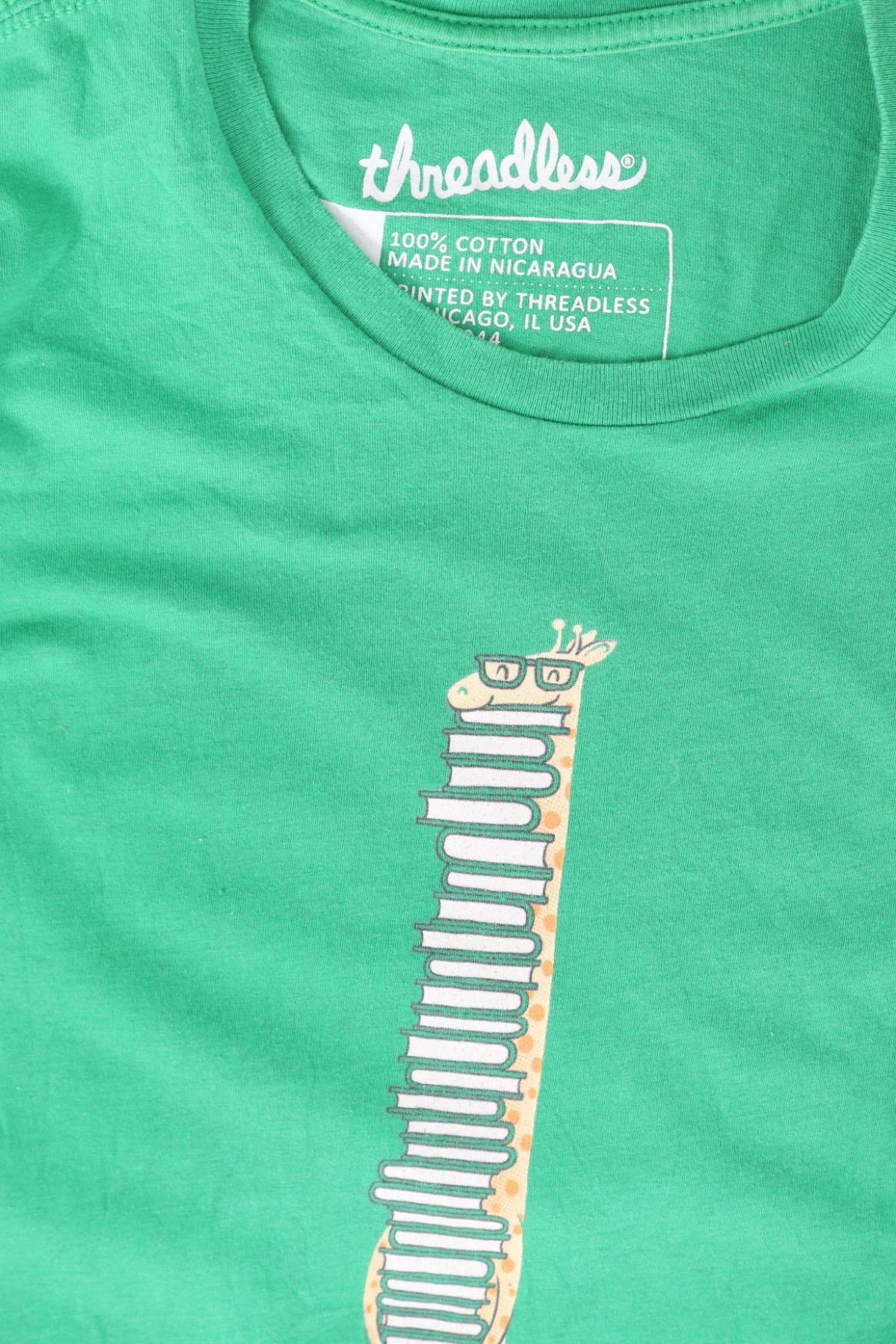 Тениска с щампа THREADLESS3