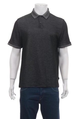 Tricou cu guler CALVIN KLEIN