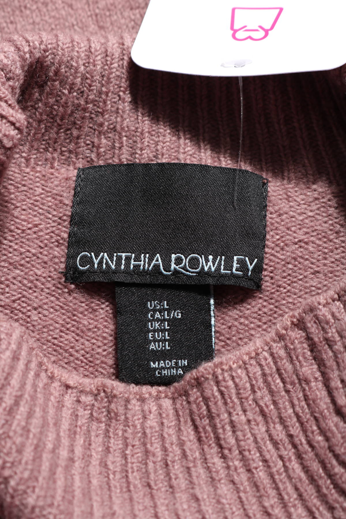 Пуловер с поло яка CYNTHIA ROWLEY3