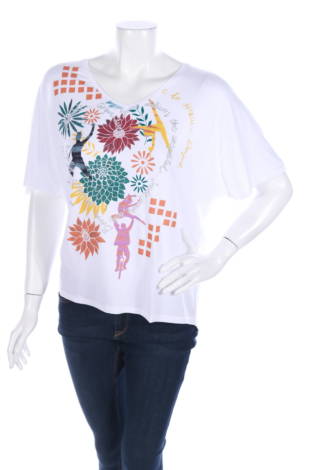 Тениска с щампа Desigual - Mania Тениска с щампа Desigual