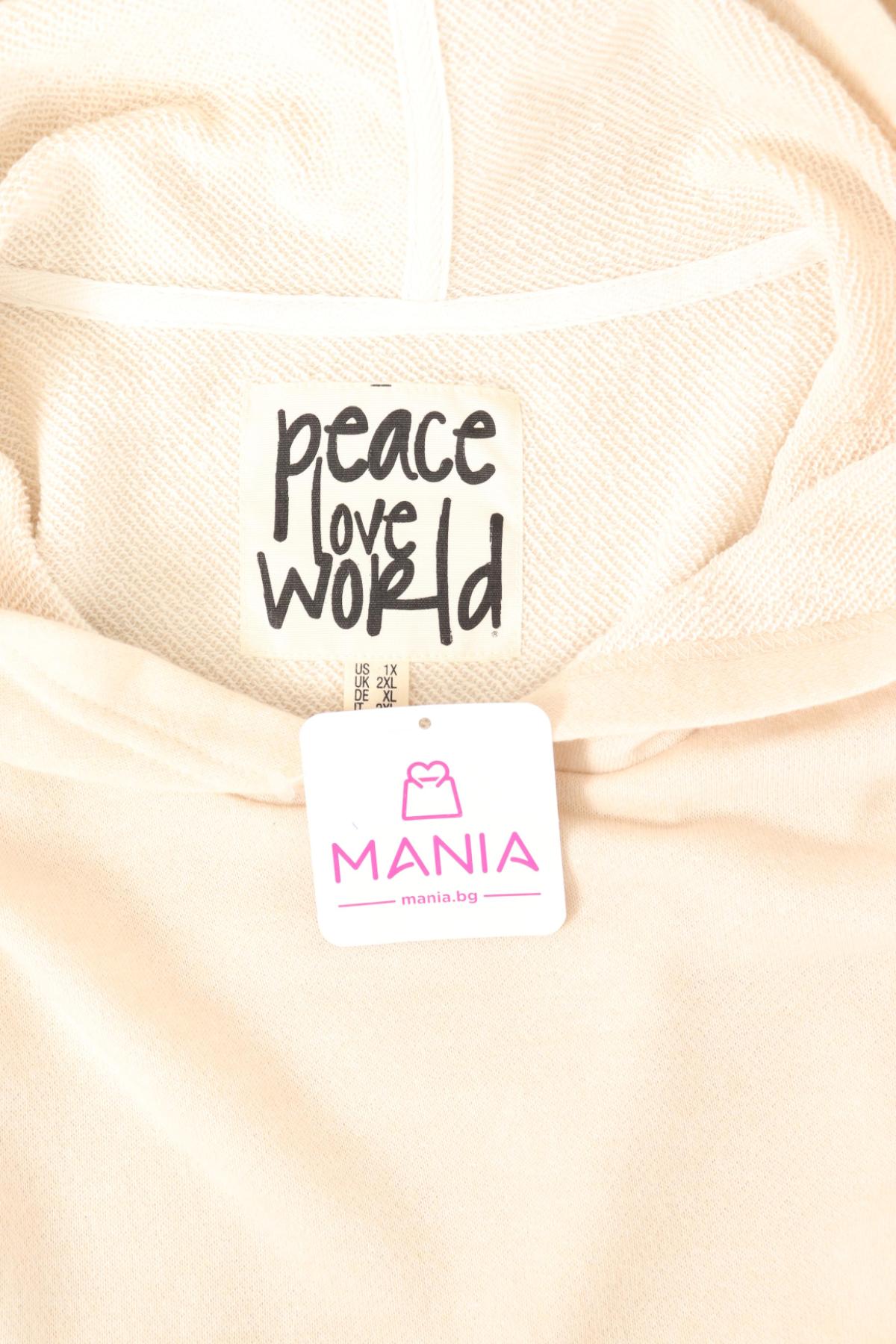 Спортна блуза PEACE LOVE WORLD3
