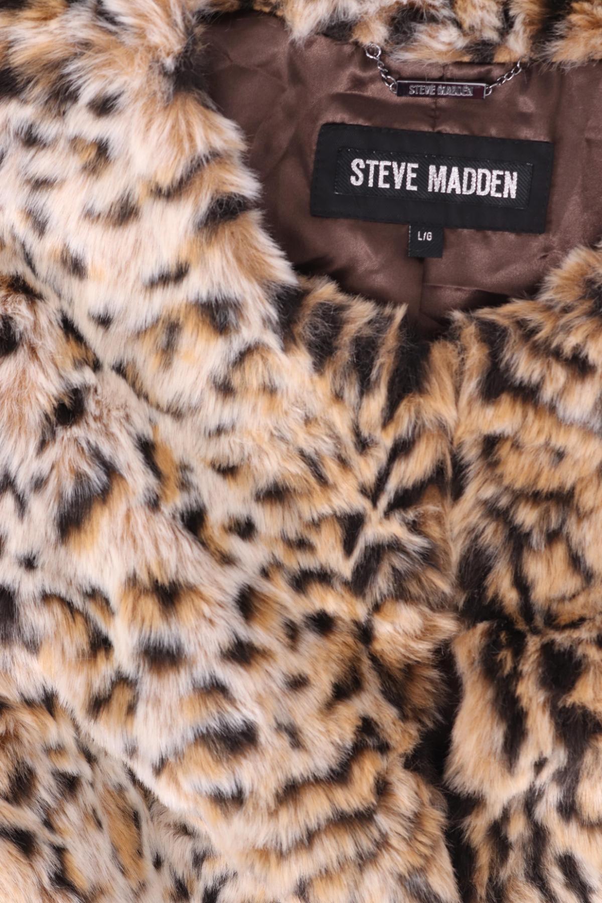 Палто с косъм STEVE MADDEN3