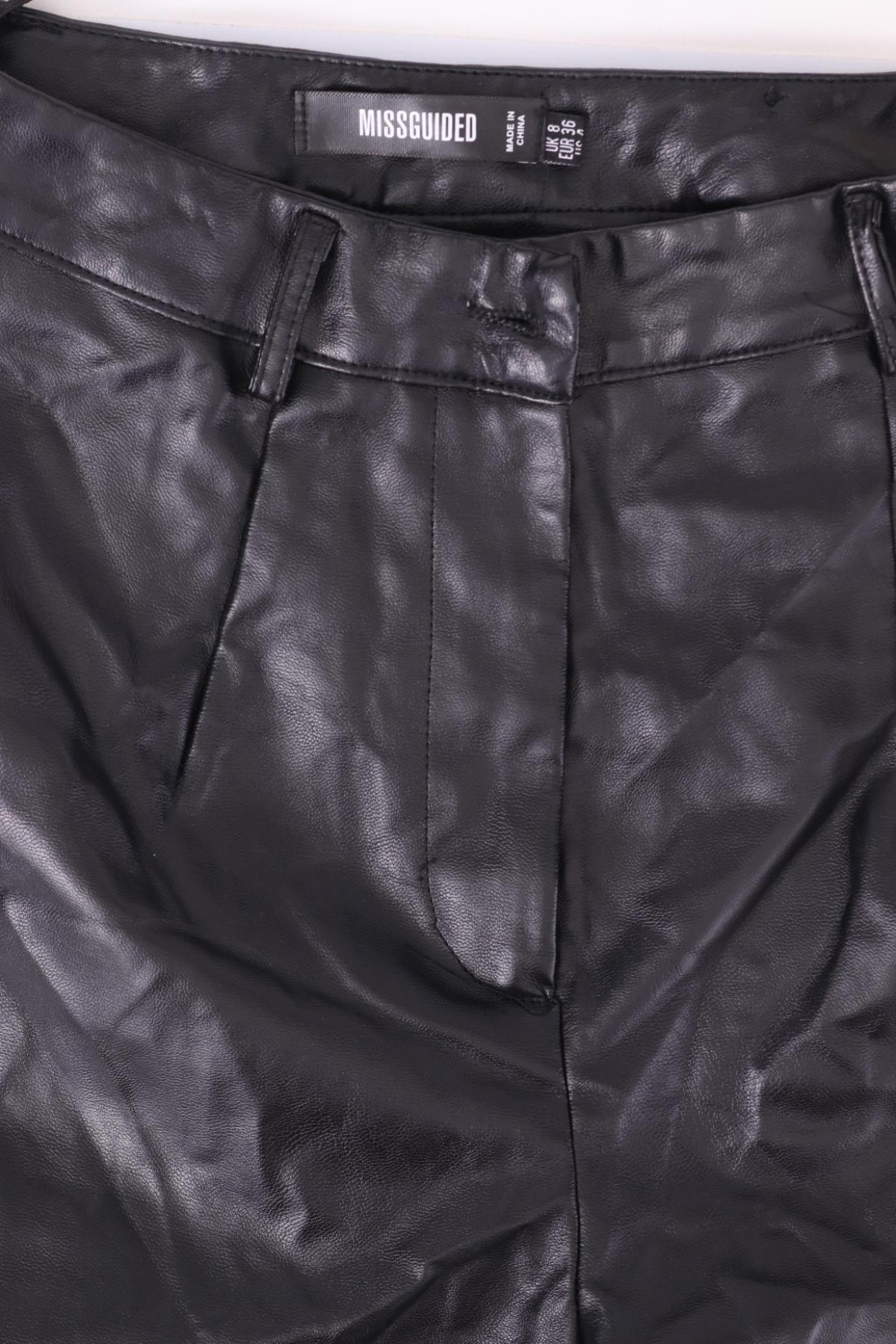 Кожен панталон MISSGUIDED3