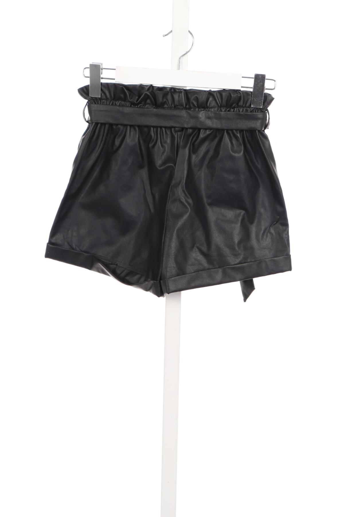 Кожени къси панталони SHEIN2