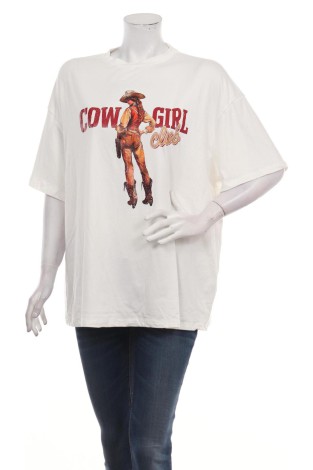 Tricou cu imprimeu SHEIN
