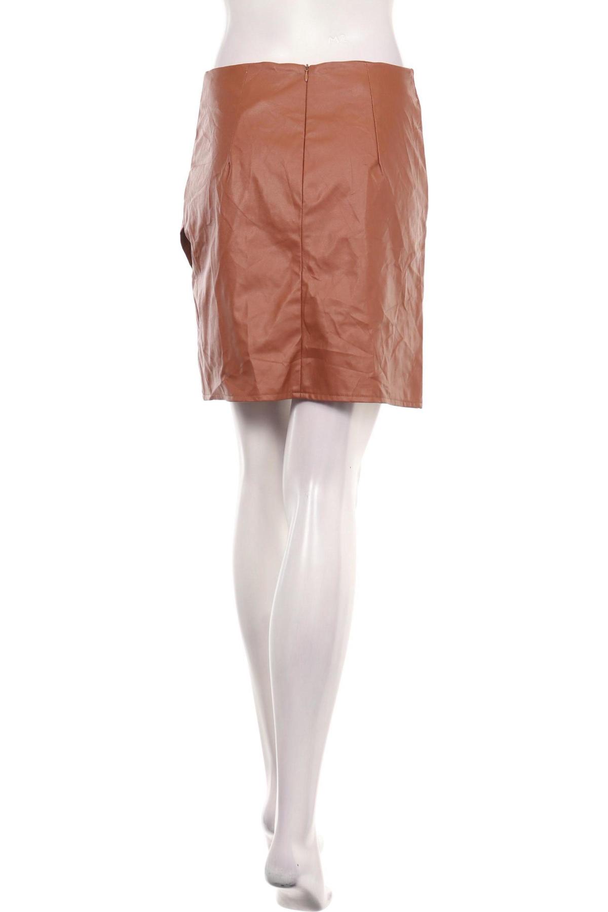 Кожена пола SHEIN2