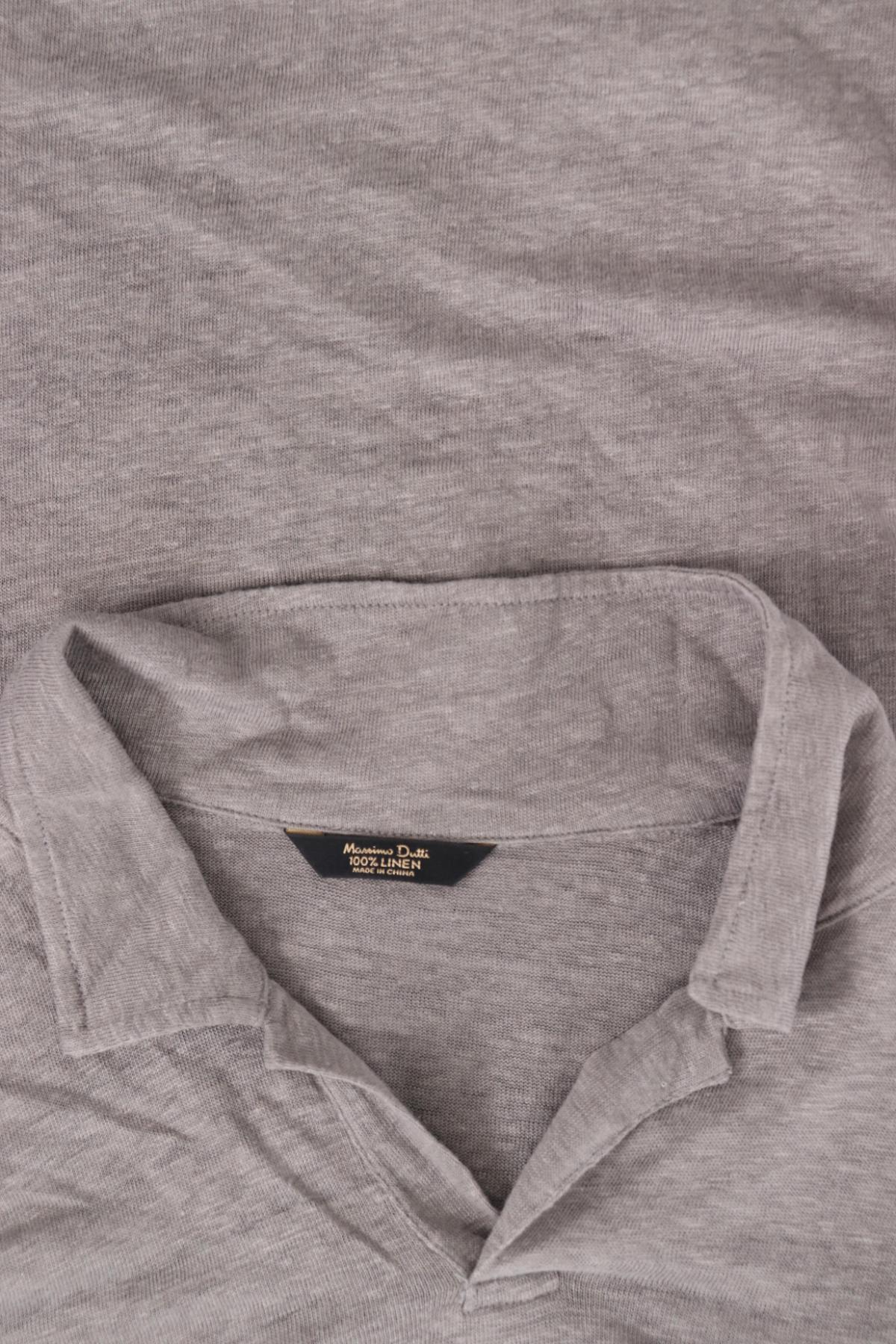 Тенискa с яка MASSIMO DUTTI3