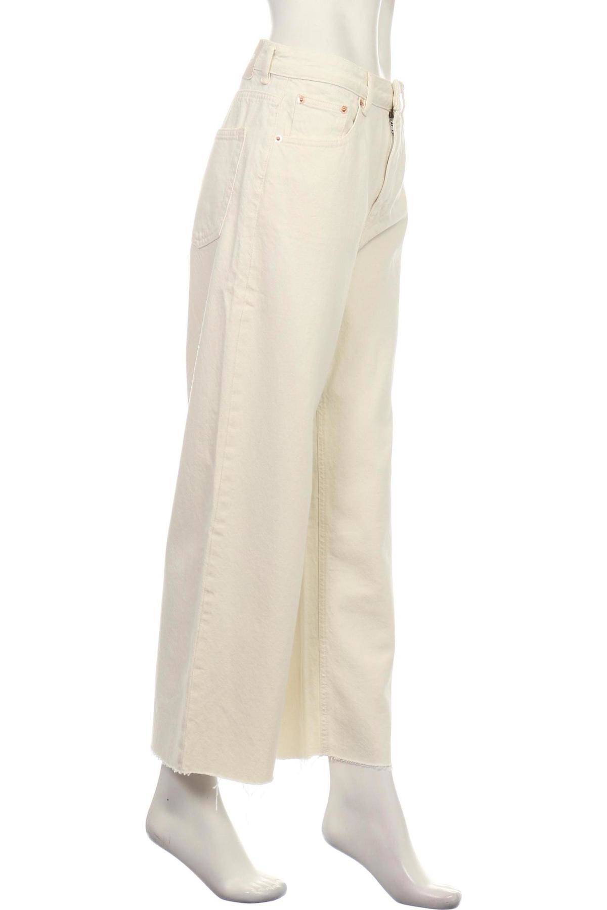 Дънки с висока талия PULL&BEAR3