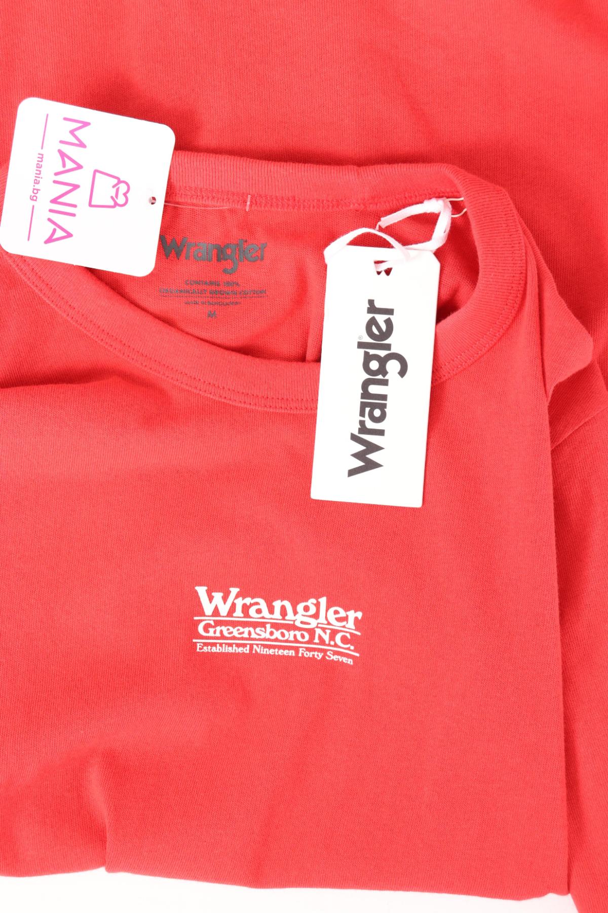 Тениска с щампа WRANGLER3