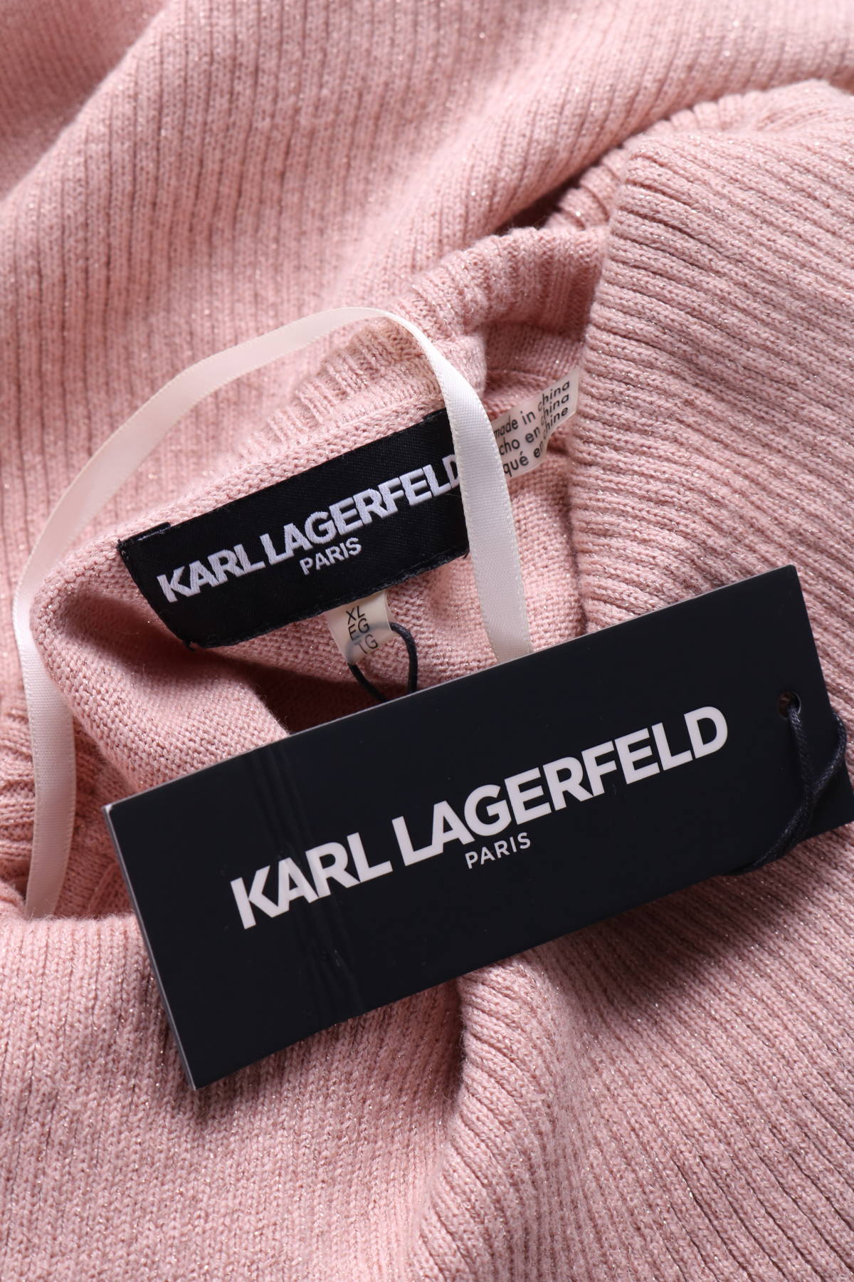 Пуловер с поло яка KARL LAGERFELD3