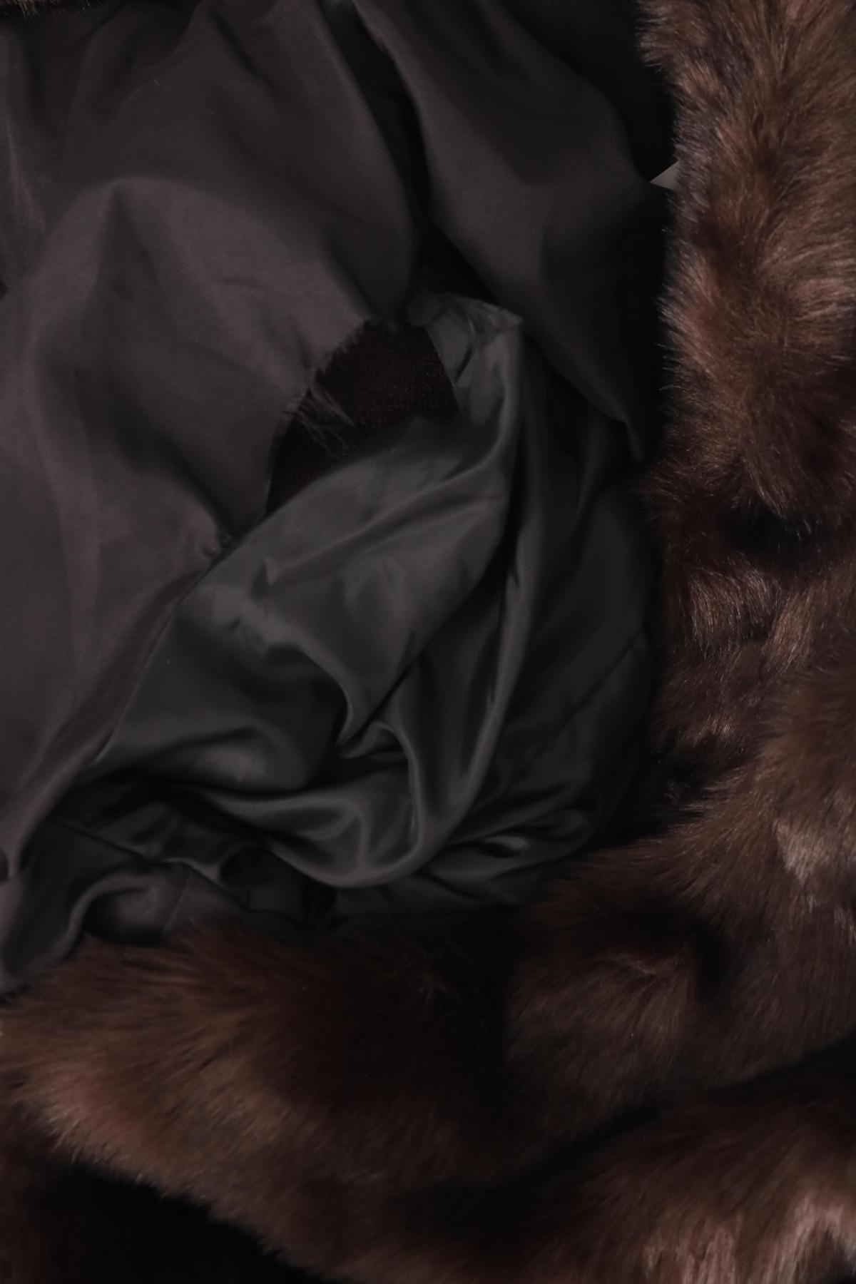 Палто с косъм VIOLETA BY MANGO5