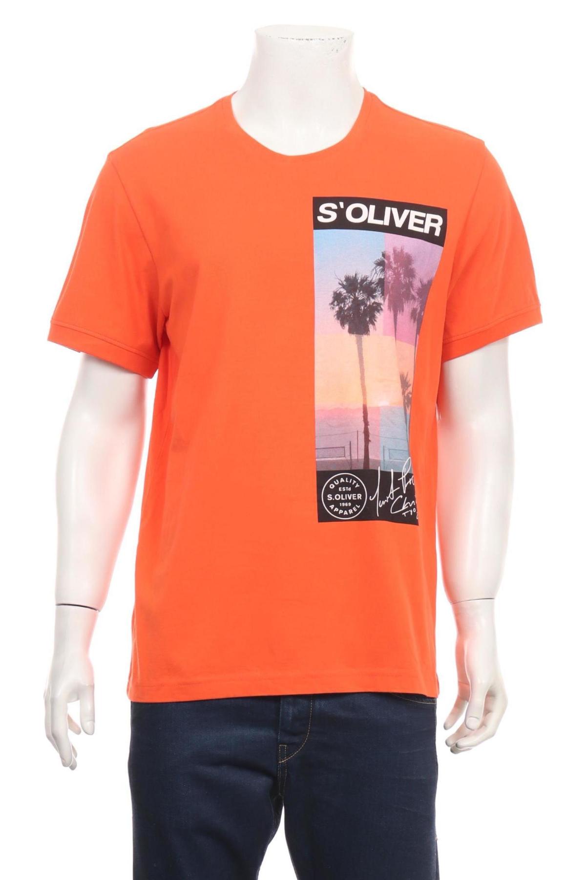 Тениска с щампа S.OLIVER1