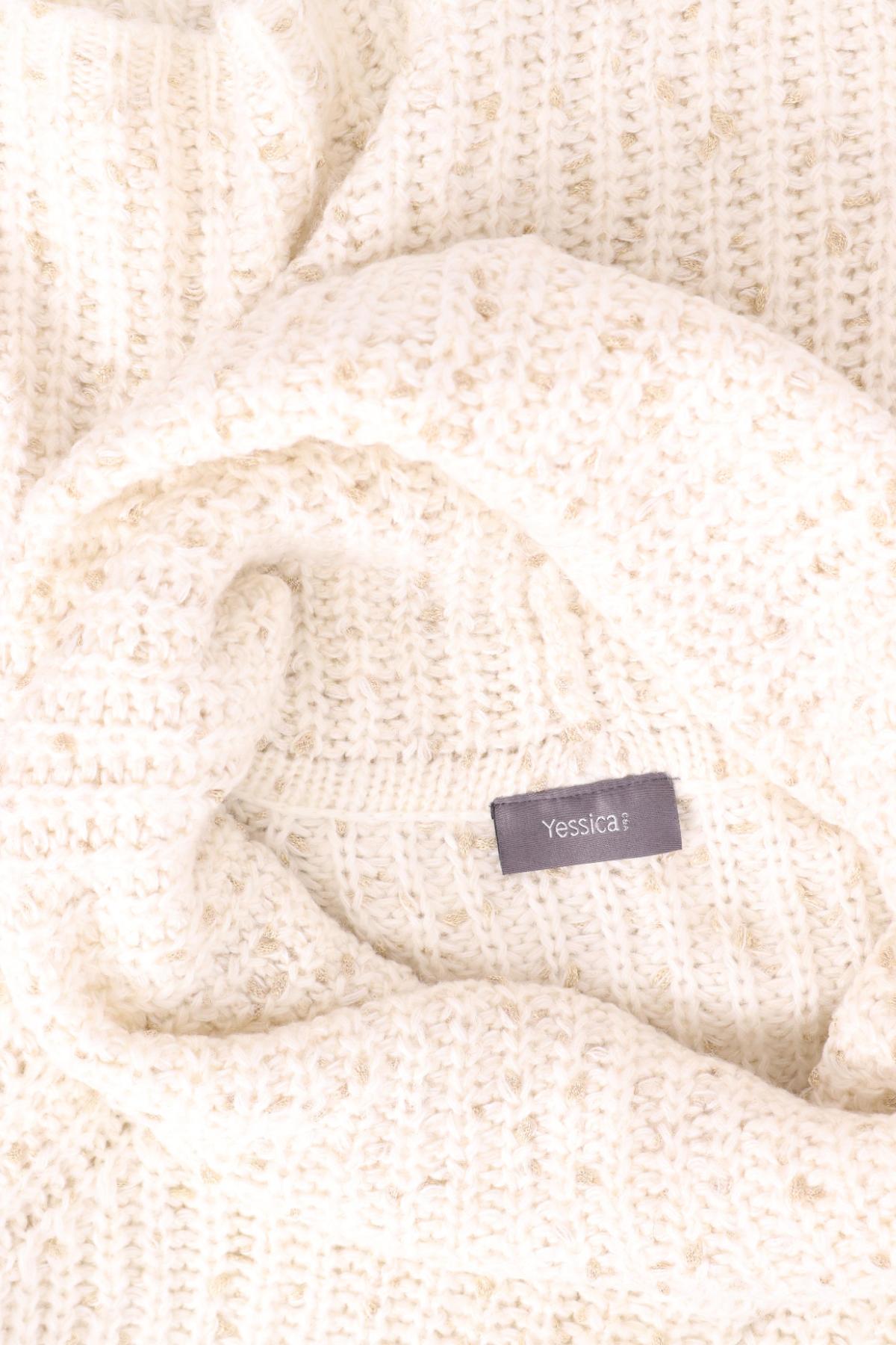 Пуловер с поло яка YESSICA3