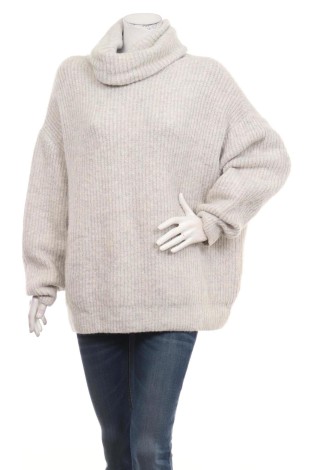 Пуловер с поло яка ZARA KNITWEAR