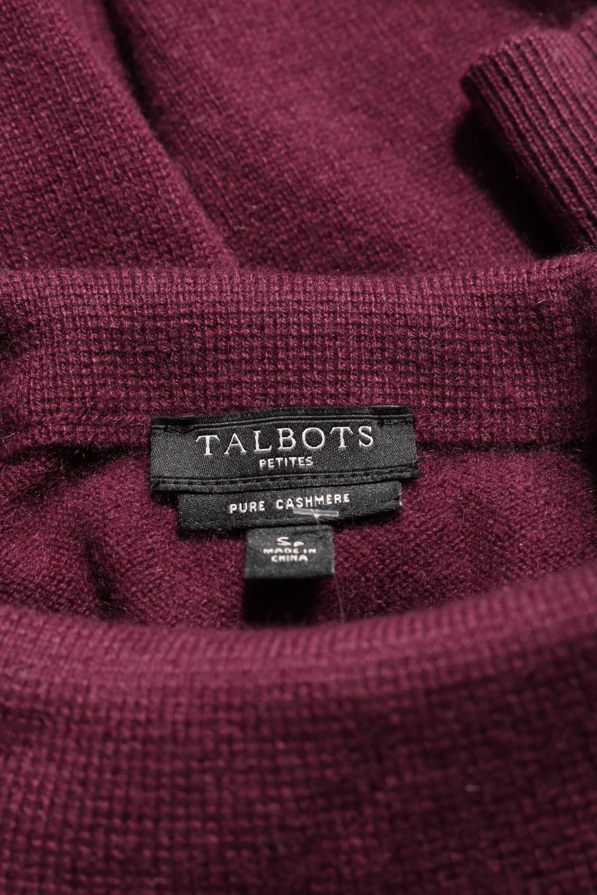 Пуловер с поло яка TALBOTS3