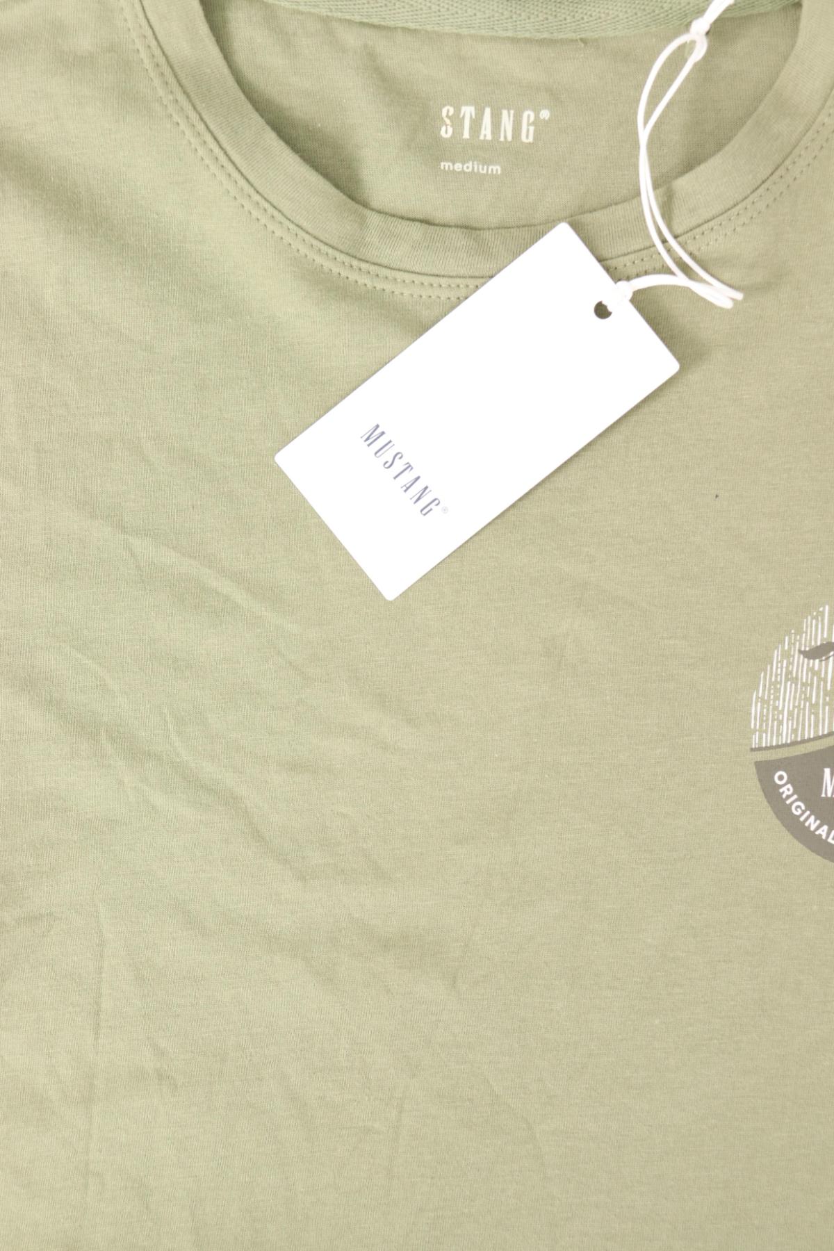 Тениска с щампа MUSTANG3